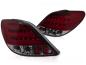 Preview: LED Lightbar Rückleuchten für Peugeot 207 Bj. 06-09 Rot/Smoke